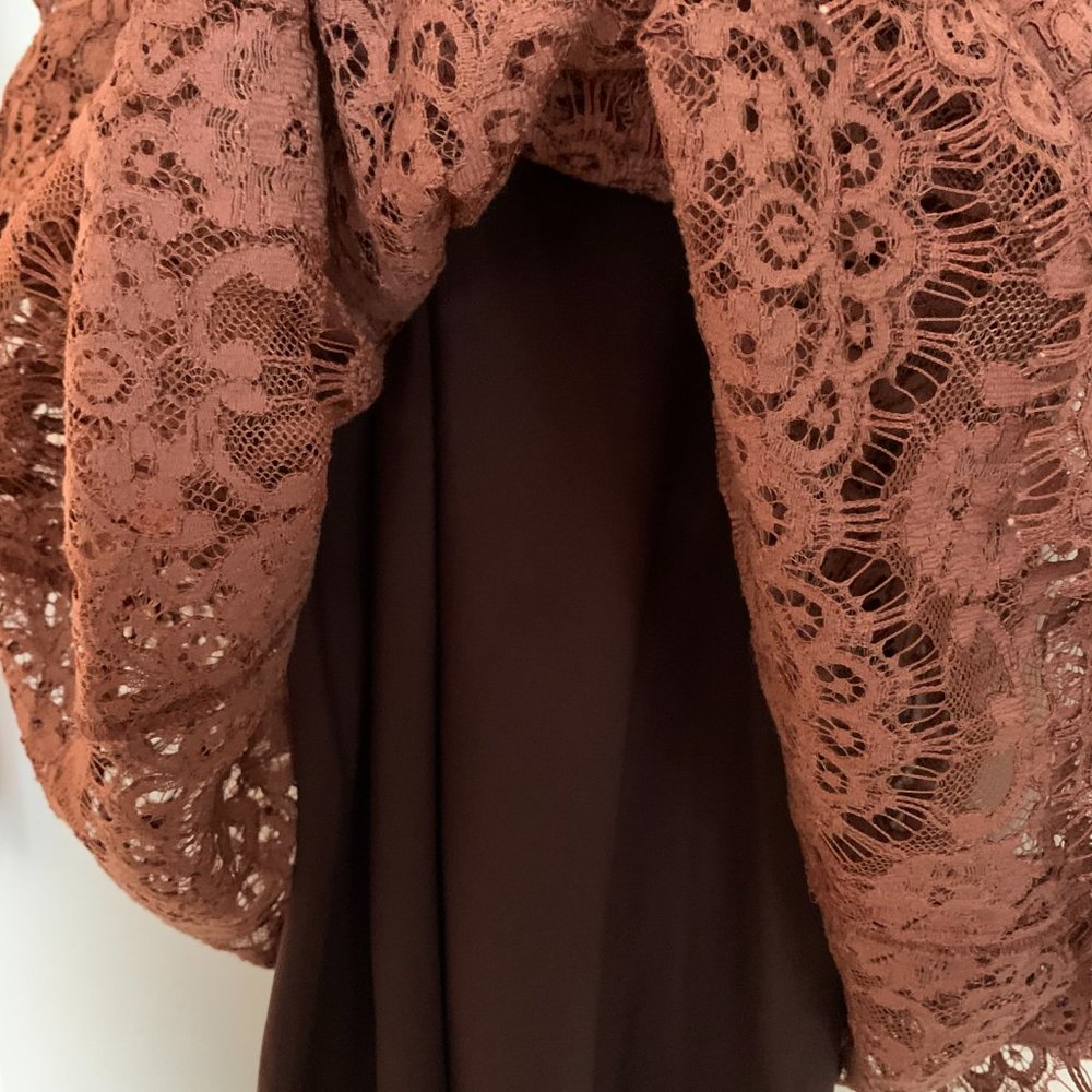Madewell Broadway & Broome Rose Lace Mini Dress View 2